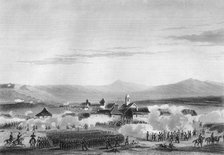 The Battle of Citate, during the Crimean War, 1854 (1857).Artist: W Hulland