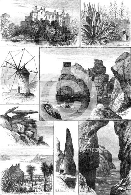 Sketches in the Scilly Isles, 1883. Creator: Unknown.