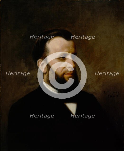Portrait of William H. Brearley, 1884. Creator: Lewis Thomas Ives.