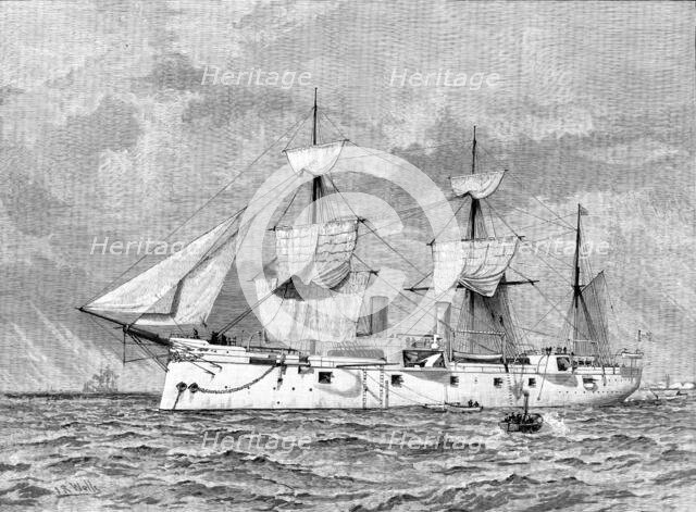 The American Navy: steel cruiser Chicago...in the Mediterranean, 1890. Creator: Unknown.