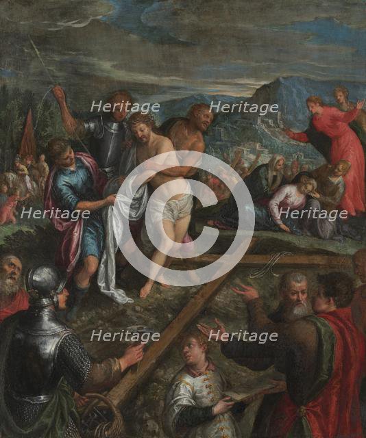 Preparation for the Crucifixion, early 1600s. Creator: Unknown.