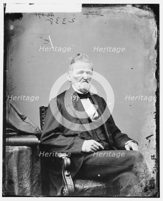 Andrew King of Missouri, between 1860 and 1875. Creator: Unknown.