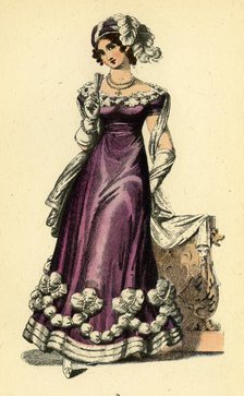 La Belle Assemblee, 1823', 1943. Creator: Unknown.