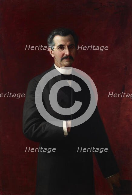 Portrait of Dr Feliks Sommer, 1894. Creator: Bronislaw Wisniewski.