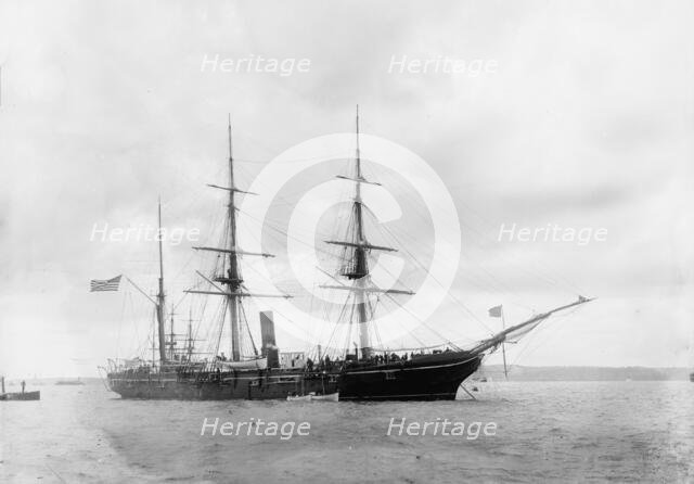 U.S.S. Enterprise, between 1890 and 1901. Creator: Unknown.