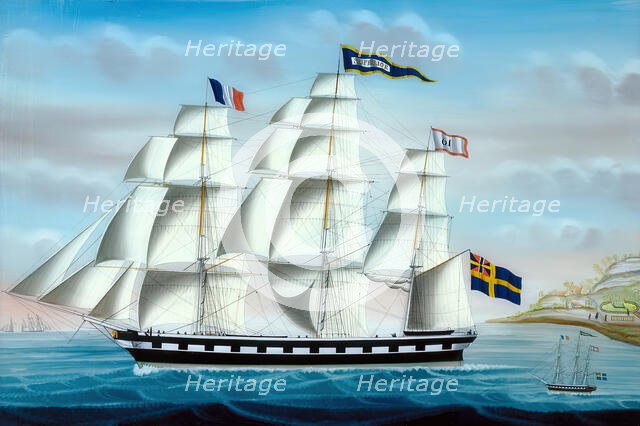 The ship Superior, (c1830s). Creator: Petrus Weyts.