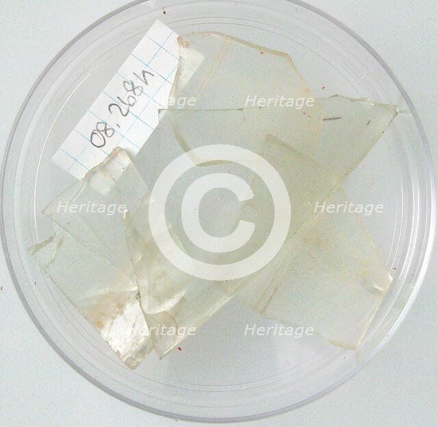 Glass Fragments, Coptic, 4th-early 5th century. Creator: Unknown.