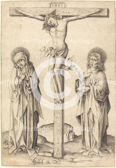 The Crucifixion, c. 1480. Creator: Israhel van Meckenem.