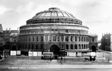 The Royal Albert Hall, Kensington, London, early 20th century. Artist: Unknown