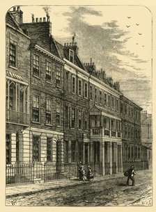 'Carlyle's House, Great Cheyne Row', c1876. Creator: Unknown.