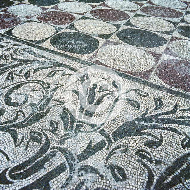 Mosaic from the Baths of Caracalla.