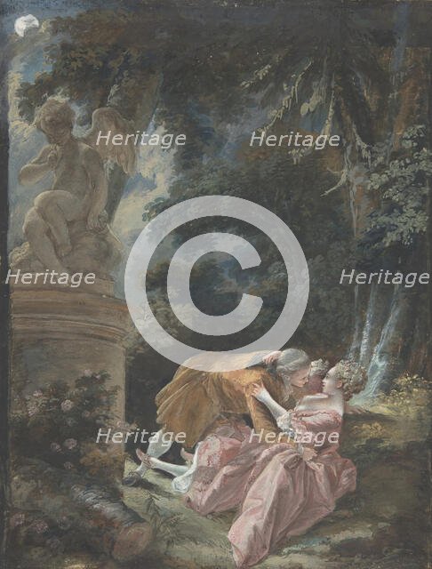 La Nuit (Night), . Creator: Pierre Antoine Baudouin.