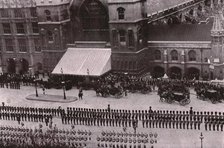 Funeral procession of King Edward VII, London, 20 May 1910.  Creator: Unknown.