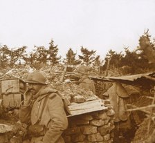 Front line, Verdun, northern France, 1916. Artist: Unknown.