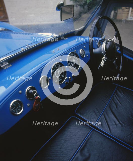 1951 Allard K2 dashboard. Creator: Unknown.