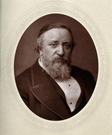 Sir Benjamin Ward Richardson. Creator: Lock & Whitfield.