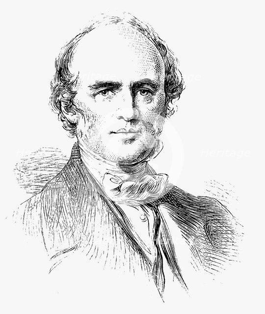 Charles Lyell, Scottish-born British geologist, 19th century. Artist: Unknown