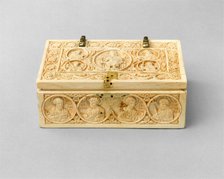 Reliquary Casket with the Deesis, Archangels, and the Twelve Apostles, Byzantine, 950-1000. Creator: Unknown.