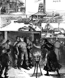 The Colliery Explosion near Accrington, 1883. Creator: William James Palmer.