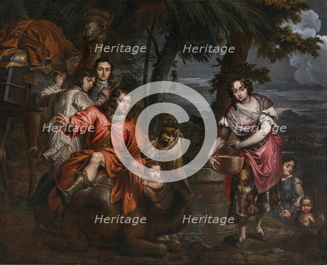 Jacob's Return to Canaan. Creator: Quellinus, Erasmus, the Younger (1607-1678).