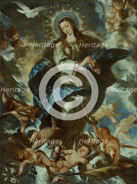 The Immaculate Conception. Artist: Antolínez, José (1635-1675)