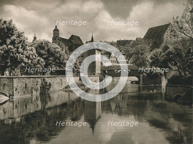 'Schwabisch-Hall', 1931. Artist: Kurt Hielscher.