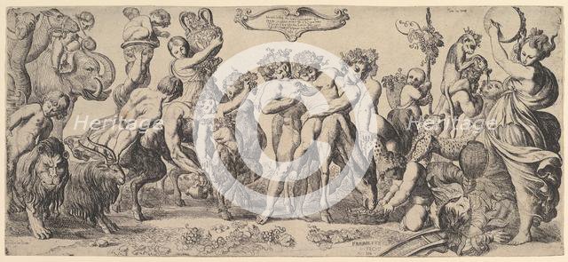 Triumph of Bacchus, 17th century. Creator: Pierre Brebiette.