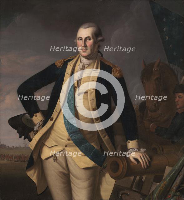 George Washington at the Battle of Princeton, c. 1779. Creator: Charles Willson Peale (American, 1741-1827); Workshop, and.