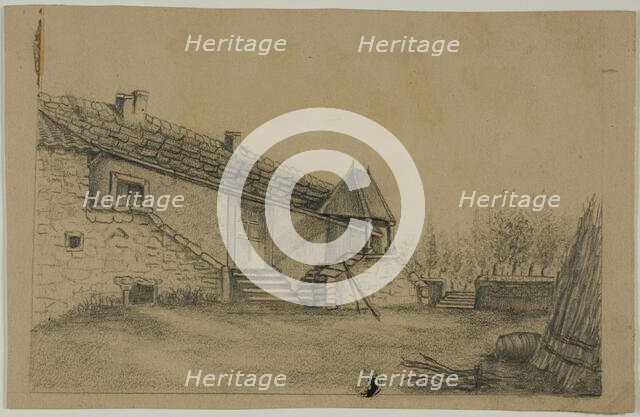 Closed Farmhouse, n.d. Creator: Unknown.