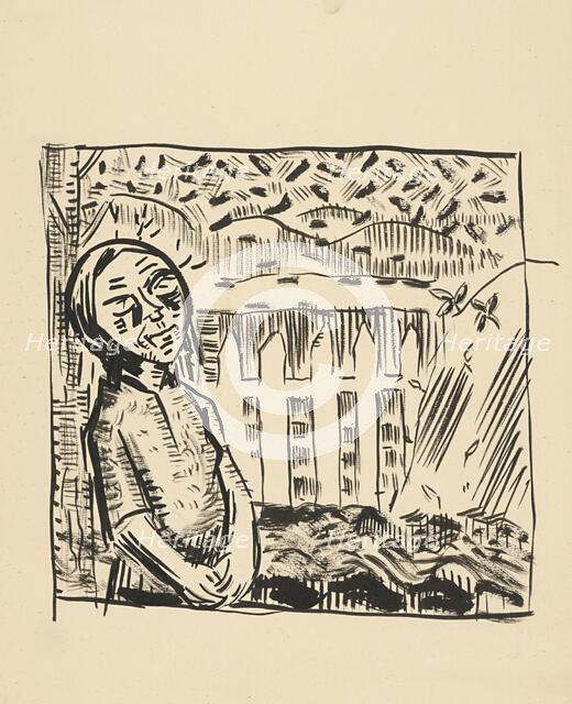 Old woman, c1935. Creator: Arnold Peter Weisz-Kubincan.