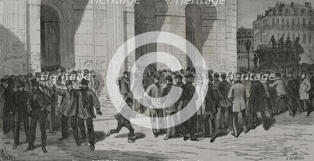 Franco-Prussian War (1870-1871): Municipal elections of 5 Nov 1870 held in Paris during the..., 1871 Creators: Fernando Miranda, Tomás Carlos Capuz.
