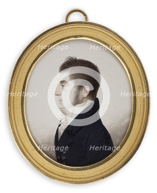 Librarian Sten Engelbrekt Hallencreutz, 1809. Creator: Jakob Axel Gillberg.