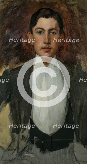 Portrait of Marcel Bing, c1895. Creator: Paul Albert Besnard.