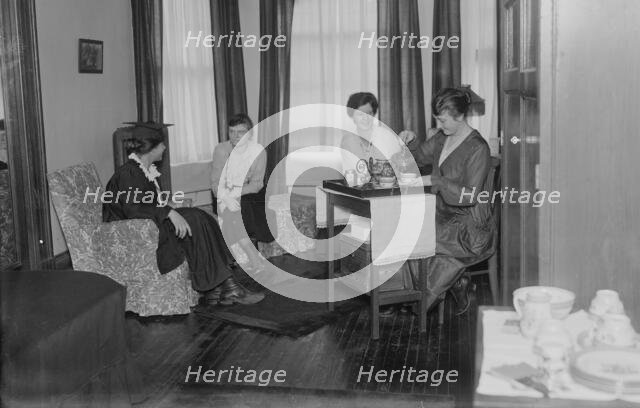 Tea at Barnard, between c1915 and c1920. Creator: Bain News Service.