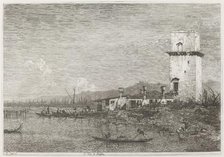 La Torre di Malghera, c. 1735/1746. Creator: Canaletto.