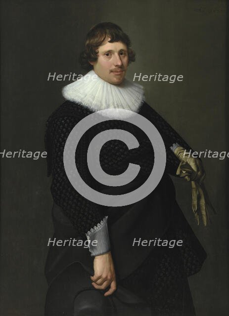 Portrait of a Man, 1635. Creator: Nicolaes Eliasz Pickenoy.