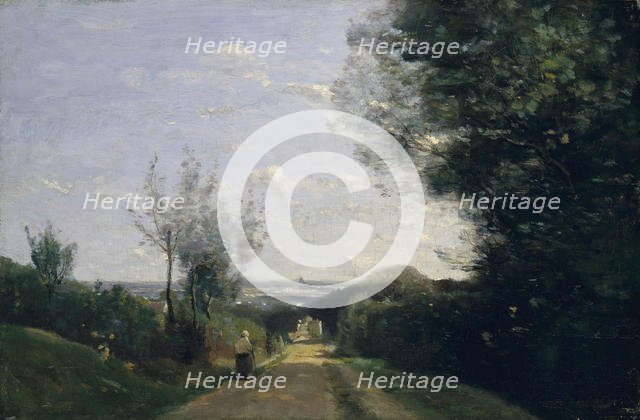 The Environs of Paris, 1860s. Creator: Jean-Baptiste-Camille Corot.