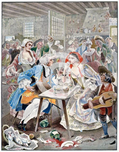 'Small Ramponneau, 18th century', c1870-1950.Artist: Ferdinand Sigismund Bac