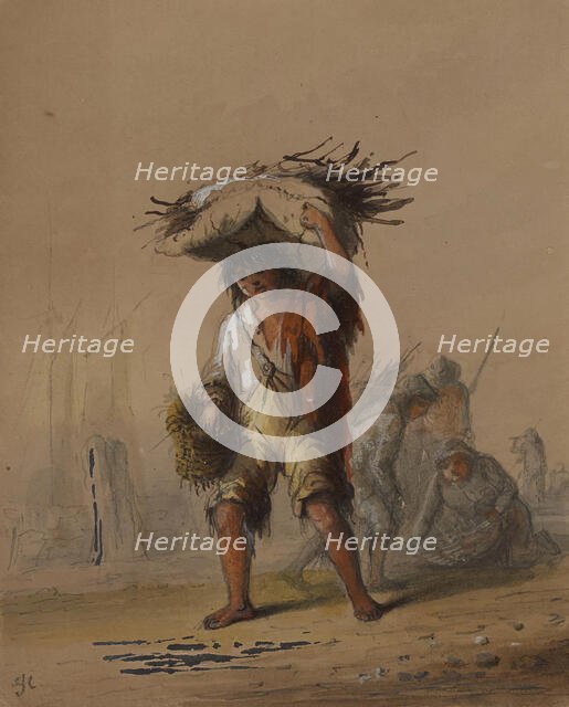 Wharf Rat, mid 19th century. Creator: Alfred Jacob Miller.