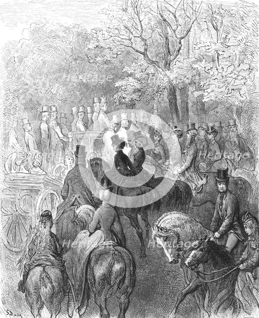 'Afternoon in the Park', 1872.  Creator: Gustave Doré.