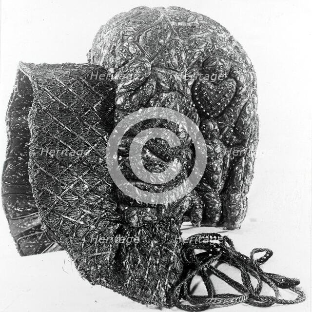 Headdress, Austria, 19th century. Creator: Unknown.