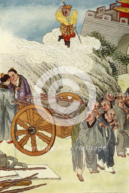 'Buddhists as Slaves in Slow-Carts Country', 1922. Creator: Unknown.