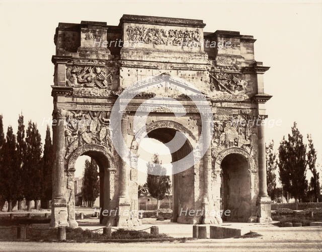 Orange, Arc Antique, ca. 1864. Creator: Edouard Baldus.