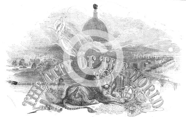 The City of the World!, 1844.  Creator: Unknown.