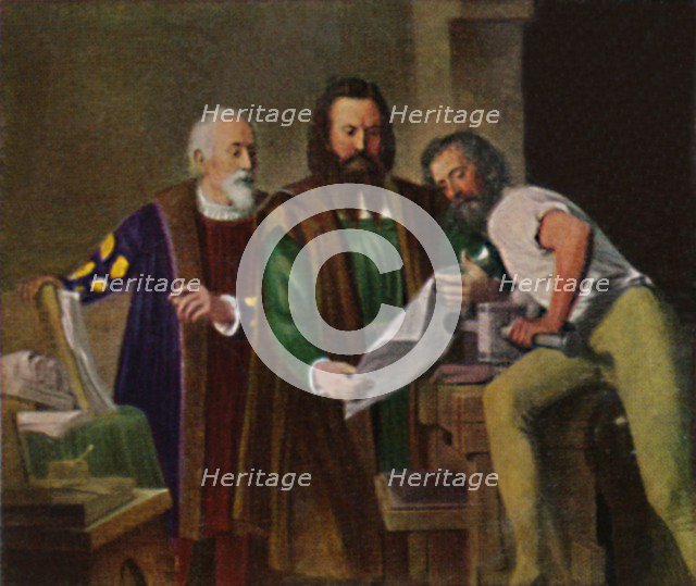 'Johann Gutenberg 1400-1468', 1934. Creator: Unknown.