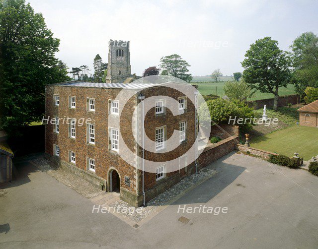Burton Agnes Manor House, North Humberside, East Riding of Yorkshire, c1980-c2017. Artist: Unknown.
