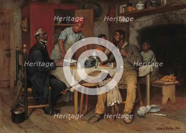 A Pastoral Visit, 1881. Creator: Richard Norris Brooke.