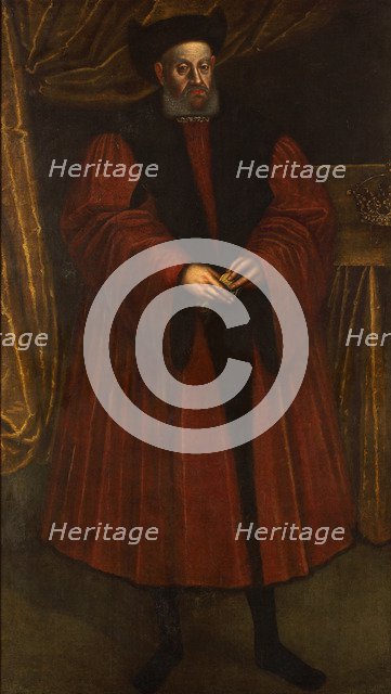 Portrait of Sigismund I of Poland (1467-1548), 17th century. Artist: Anonymous  