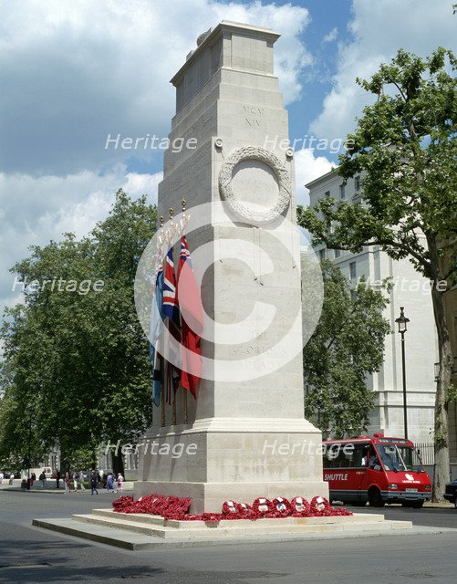 The Cenotaph, Whitehall, London.