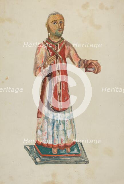 Old Bulto San Lorenzo, 1935/1942. Creator: Conrado Barrio.